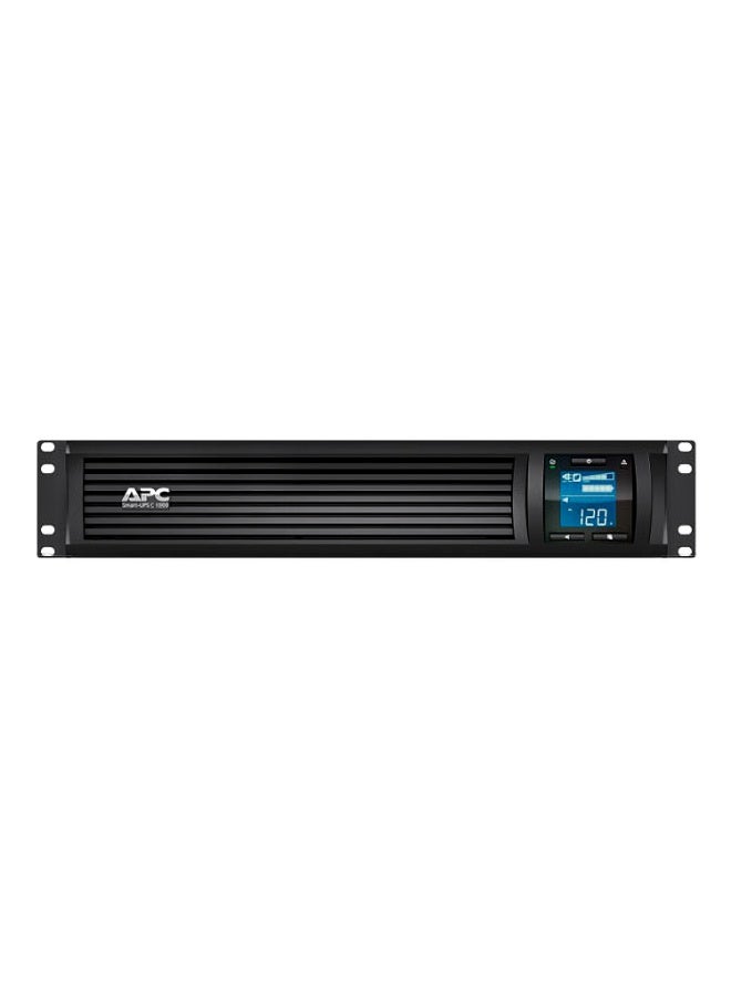 اي بي سي SMC1000I-2UC | مزوّد طاقة غير منقطع (UPS) من APC طراز Smart-UPS C بقدرة 1000 فولت-أمبير، مزوّد بشاشة LCD، قابل للتركيب على الراك بحجم 2U، يعمل على 230 فولت، مع ميزة SmartConnect - Image 2